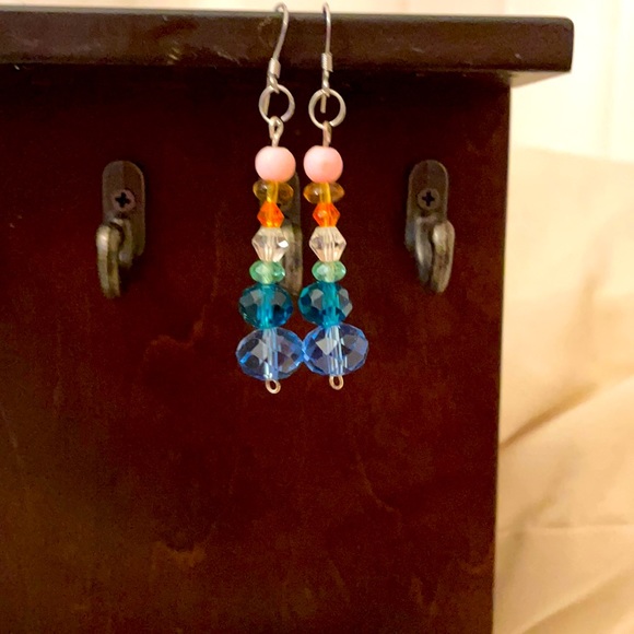 Jewerly By Hailey Custom Beaded earrings - Picture 1 of 7